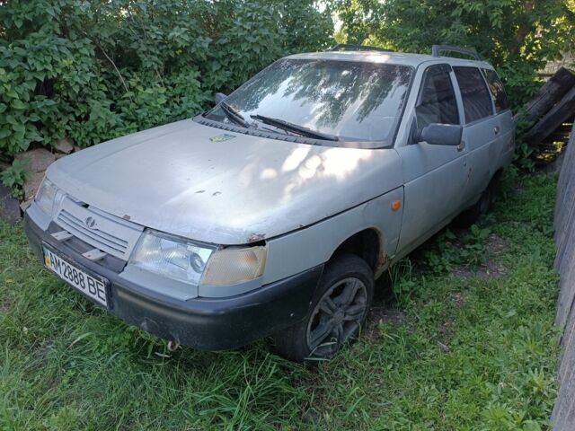 Серый ВАЗ 2111, объемом двигателя 1.5 л и пробегом 200 тыс. км за 450 $, фото 1 на Automoto.ua