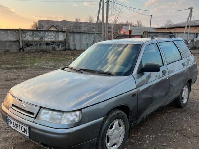 Серый ВАЗ 2111, объемом двигателя 1.6 л и пробегом 200 тыс. км за 1200 $, фото 1 на Automoto.ua