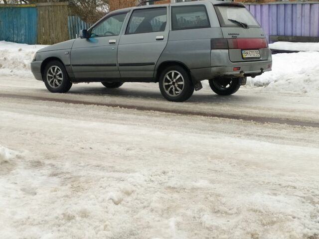 Серый ВАЗ 2111, объемом двигателя 2 л и пробегом 217 тыс. км за 1650 $, фото 1 на Automoto.ua