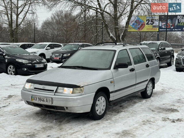 Серый ВАЗ 2111, объемом двигателя 1.6 л и пробегом 200 тыс. км за 1700 $, фото 1 на Automoto.ua