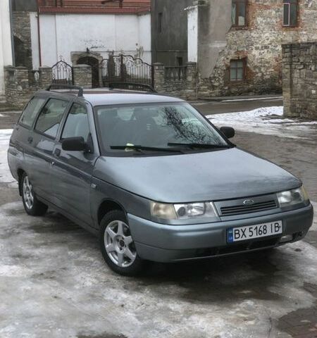 Серый ВАЗ 2111, объемом двигателя 1.6 л и пробегом 186 тыс. км за 2000 $, фото 1 на Automoto.ua