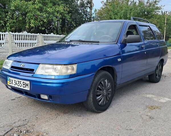 Синий ВАЗ 2111, объемом двигателя 1.5 л и пробегом 240 тыс. км за 1600 $, фото 1 на Automoto.ua