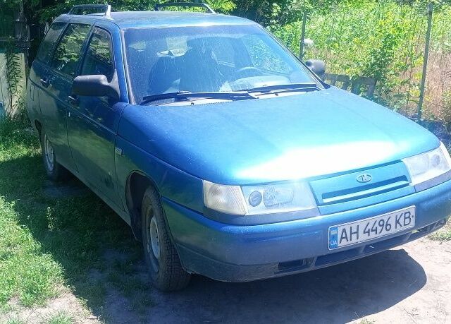 Синий ВАЗ 2111, объемом двигателя 1.5 л и пробегом 400 тыс. км за 1115 $, фото 1 на Automoto.ua