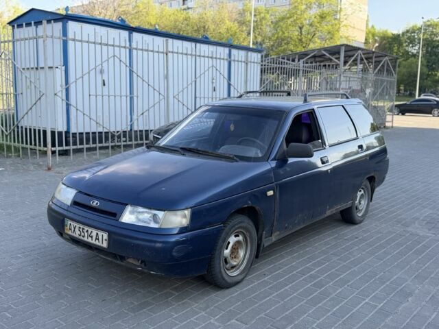 Синий ВАЗ 2111, объемом двигателя 1.5 л и пробегом 210 тыс. км за 650 $, фото 1 на Automoto.ua