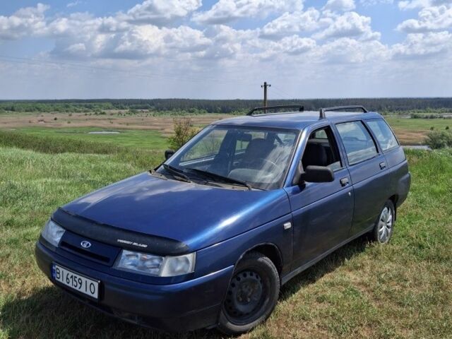 Синий ВАЗ 2111, объемом двигателя 1.6 л и пробегом 205 тыс. км за 1600 $, фото 1 на Automoto.ua