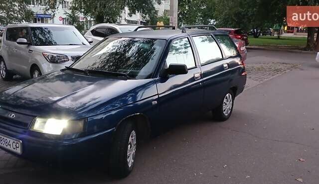 Синий ВАЗ 2111, объемом двигателя 1.6 л и пробегом 100 тыс. км за 1500 $, фото 1 на Automoto.ua