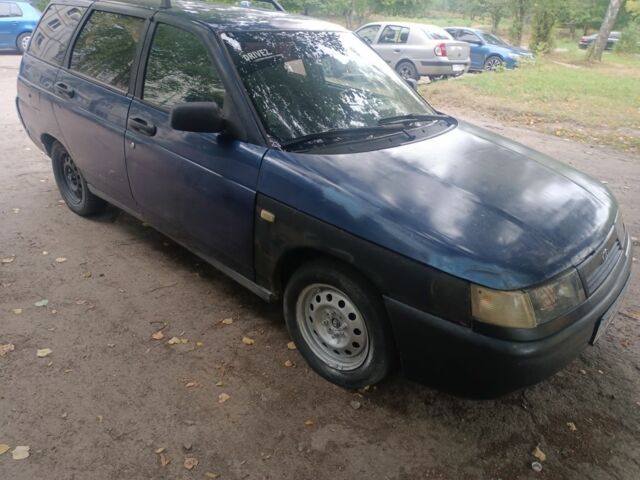 Синий ВАЗ 2111, объемом двигателя 1 л и пробегом 90 тыс. км за 853 $, фото 1 на Automoto.ua