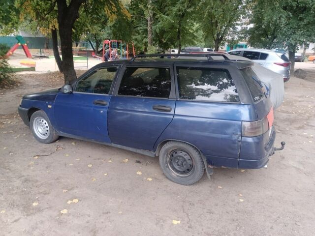 Синий ВАЗ 2111, объемом двигателя 1 л и пробегом 90 тыс. км за 801 $, фото 1 на Automoto.ua