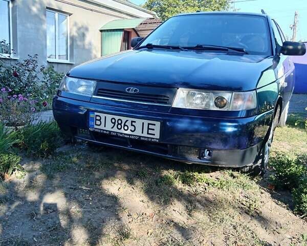 Синий ВАЗ 2111, объемом двигателя 1.6 л и пробегом 54 тыс. км за 3800 $, фото 1 на Automoto.ua