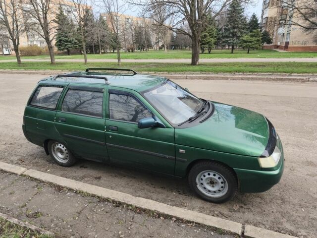 Зеленый ВАЗ 2111, объемом двигателя 1.5 л и пробегом 166 тыс. км за 1609 $, фото 1 на Automoto.ua