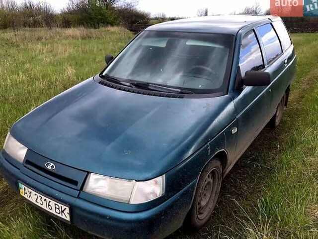 Зеленый ВАЗ 2111, объемом двигателя 1.6 л и пробегом 165 тыс. км за 1200 $, фото 1 на Automoto.ua