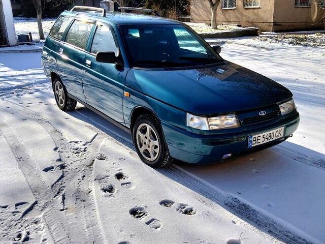 Зеленый ВАЗ 2111, объемом двигателя 1.5 л и пробегом 203 тыс. км за 1750 $, фото 1 на Automoto.ua