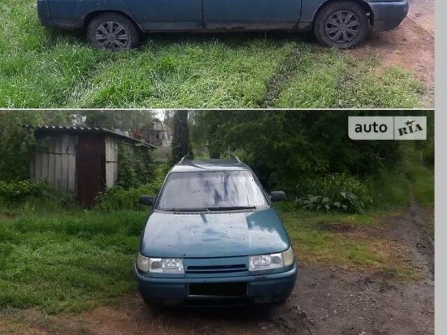 Зеленый ВАЗ 2111, объемом двигателя 1.5 л и пробегом 230 тыс. км за 1500 $, фото 1 на Automoto.ua