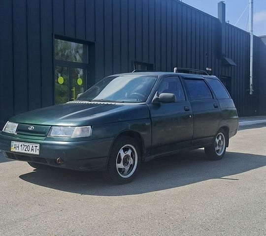Зеленый ВАЗ 2111, объемом двигателя 1.5 л и пробегом 209 тыс. км за 750 $, фото 1 на Automoto.ua