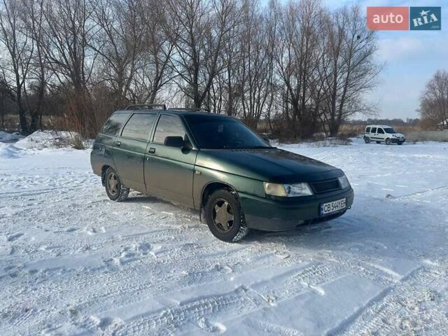 Зеленый ВАЗ 2111, объемом двигателя 1.5 л и пробегом 301 тыс. км за 1700 $, фото 1 на Automoto.ua