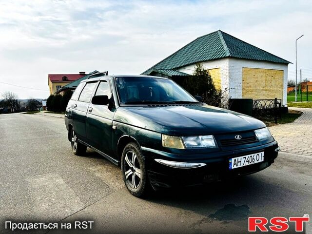 Зеленый ВАЗ 2111, объемом двигателя 1.5 л и пробегом 240 тыс. км за 1600 $, фото 1 на Automoto.ua