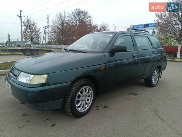 Зеленый ВАЗ 2111, объемом двигателя 1.5 л и пробегом 232 тыс. км за 1600 $, фото 1 на Automoto.ua