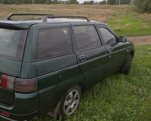 Зеленый ВАЗ 2111, объемом двигателя 1.5 л и пробегом 286 тыс. км за 1750 $, фото 1 на Automoto.ua