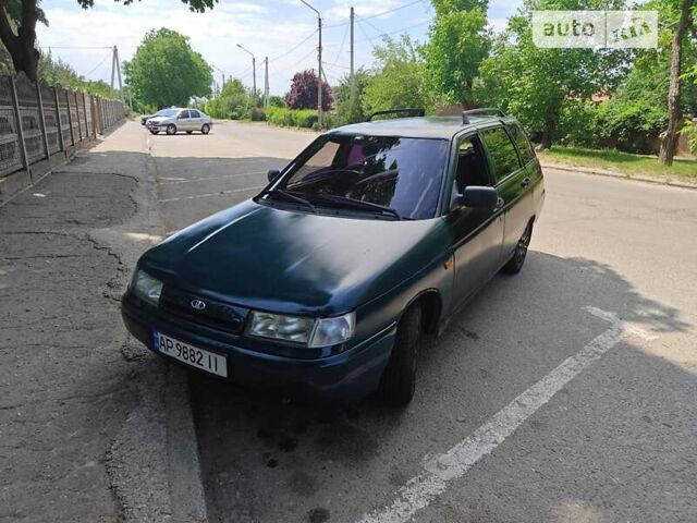 Зеленый ВАЗ 2111, объемом двигателя 1.5 л и пробегом 420 тыс. км за 1200 $, фото 1 на Automoto.ua