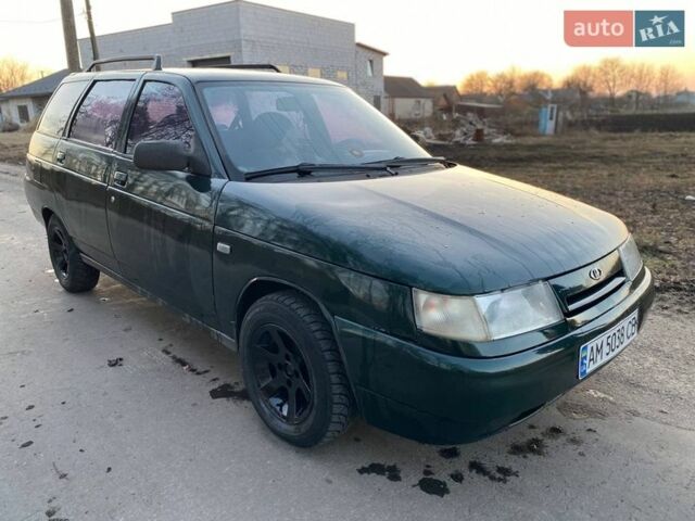 Зеленый ВАЗ 2111, объемом двигателя 1.5 л и пробегом 195 тыс. км за 1400 $, фото 1 на Automoto.ua