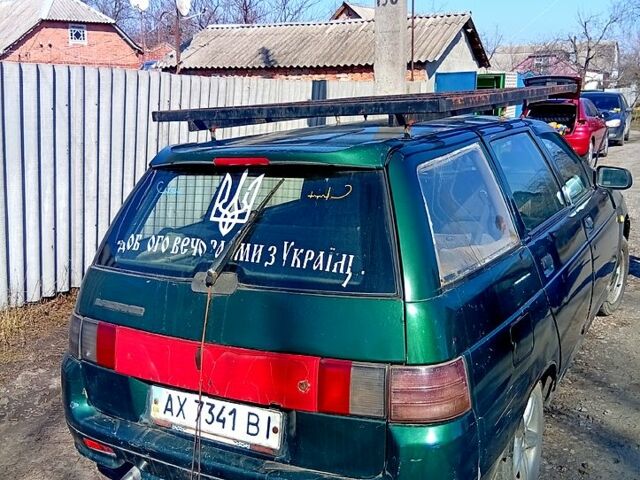 Зеленый ВАЗ 2111, объемом двигателя 1.5 л и пробегом 322 тыс. км за 700 $, фото 1 на Automoto.ua