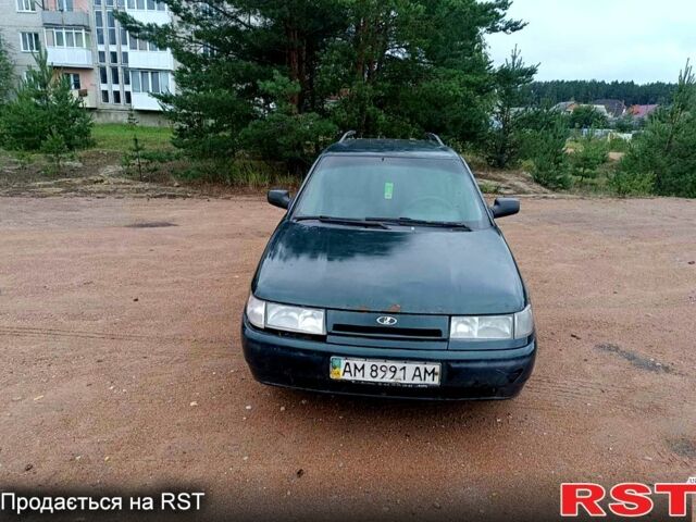 Зеленый ВАЗ 2111, объемом двигателя 1.6 л и пробегом 350 тыс. км за 650 $, фото 1 на Automoto.ua