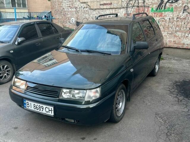 Зеленый ВАЗ 2111, объемом двигателя 1.6 л и пробегом 166 тыс. км за 1330 $, фото 1 на Automoto.ua
