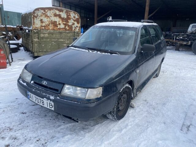 Зеленый ВАЗ 2111, объемом двигателя 1.6 л и пробегом 259 тыс. км за 1000 $, фото 1 на Automoto.ua