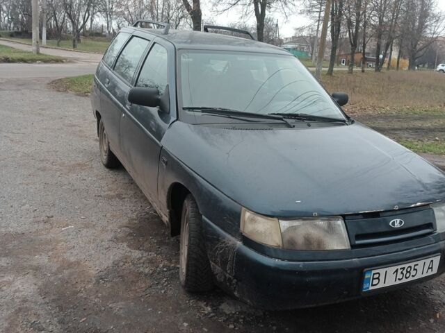 Зеленый ВАЗ 2111, объемом двигателя 1.6 л и пробегом 190 тыс. км за 800 $, фото 1 на Automoto.ua