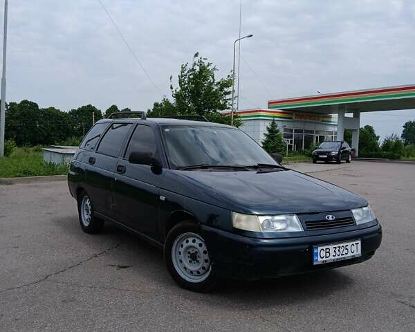 Зеленый ВАЗ 2111, объемом двигателя 1.6 л и пробегом 200 тыс. км за 1200 $, фото 1 на Automoto.ua