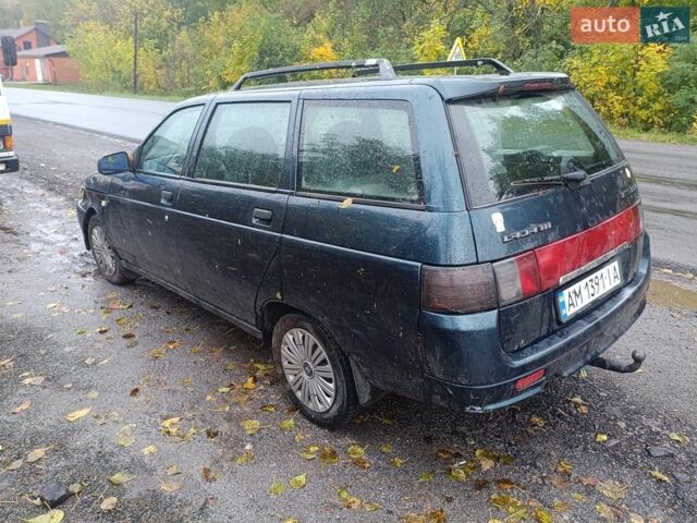 Зеленый ВАЗ 2111, объемом двигателя 1.6 л и пробегом 200 тыс. км за 750 $, фото 1 на Automoto.ua