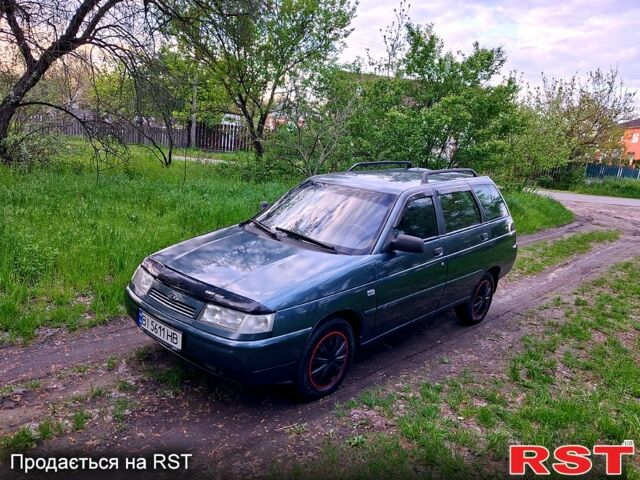 Зелений ВАЗ 2111, об'ємом двигуна 1.6 л та пробігом 227 тис. км за 2400 $, фото 1 на Automoto.ua