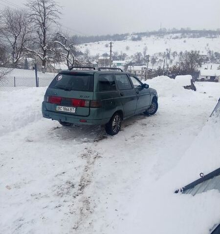 Зеленый ВАЗ 2111, объемом двигателя 1.6 л и пробегом 154 тыс. км за 1000 $, фото 1 на Automoto.ua