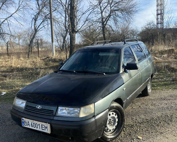 Зеленый ВАЗ 2111, объемом двигателя 1.6 л и пробегом 340 тыс. км за 1300 $, фото 1 на Automoto.ua