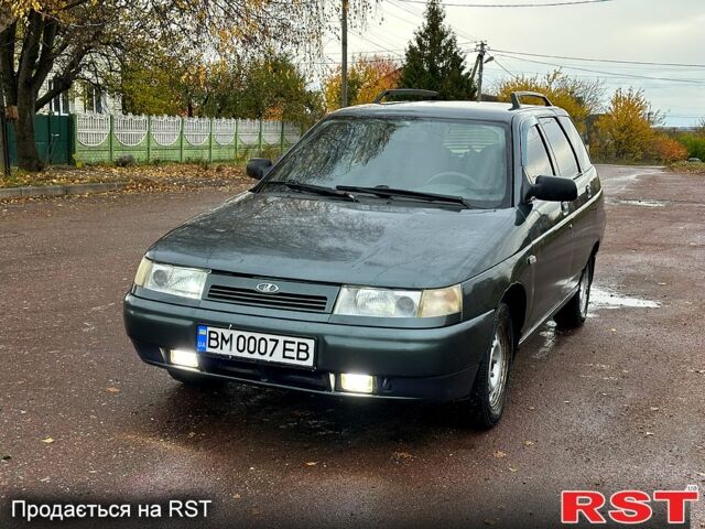 Зеленый ВАЗ 2111, объемом двигателя 1.6 л и пробегом 197 тыс. км за 2099 $, фото 1 на Automoto.ua