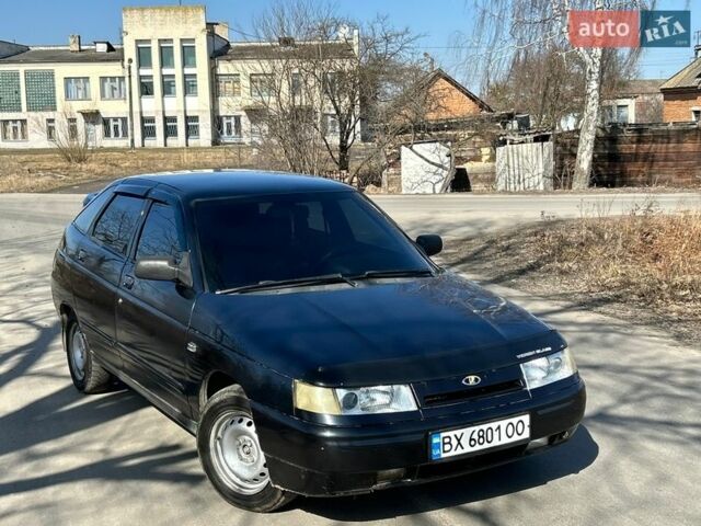 Черный ВАЗ 2112, объемом двигателя 1.5 л и пробегом 230 тыс. км за 1500 $, фото 1 на Automoto.ua