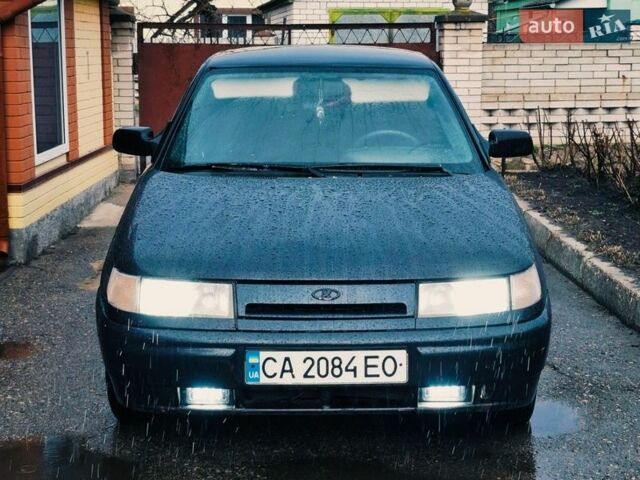 Черный ВАЗ 2112, объемом двигателя 1.6 л и пробегом 212 тыс. км за 1250 $, фото 1 на Automoto.ua