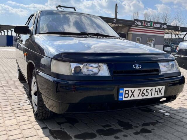 Черный ВАЗ 2112, объемом двигателя 1.6 л и пробегом 190 тыс. км за 1400 $, фото 1 на Automoto.ua