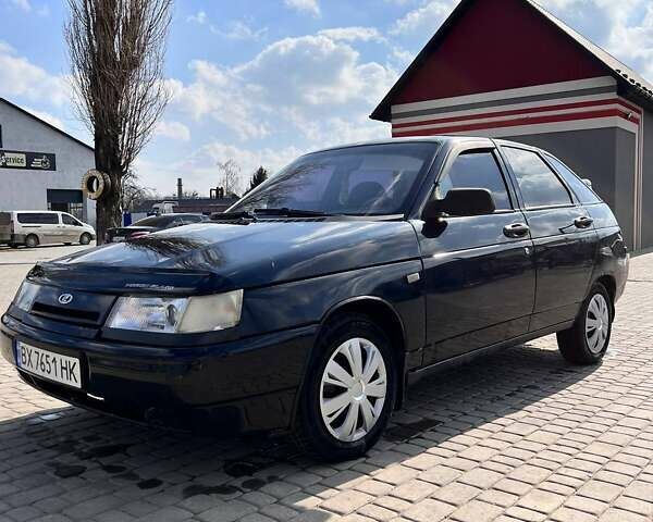 Черный ВАЗ 2112, объемом двигателя 1.6 л и пробегом 190 тыс. км за 1400 $, фото 1 на Automoto.ua