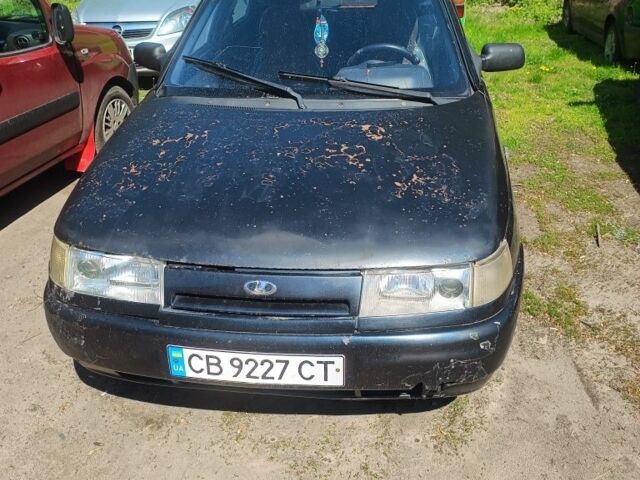 Черный ВАЗ 2112, объемом двигателя 1.6 л и пробегом 999 тыс. км за 900 $, фото 1 на Automoto.ua