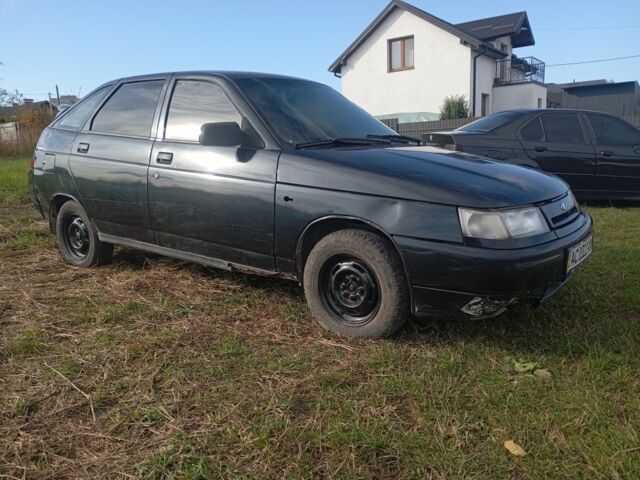 Черный ВАЗ 2112, объемом двигателя 1.6 л и пробегом 230 тыс. км за 629 $, фото 1 на Automoto.ua