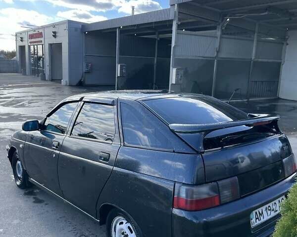 Черный ВАЗ 2112, объемом двигателя 1.6 л и пробегом 245 тыс. км за 1500 $, фото 1 на Automoto.ua