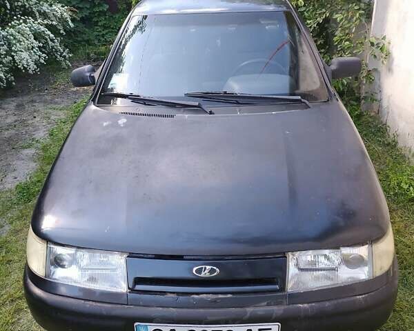 Черный ВАЗ 2112, объемом двигателя 1.6 л и пробегом 135 тыс. км за 2200 $, фото 1 на Automoto.ua