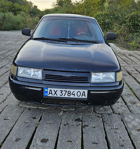 Черный ВАЗ 2112, объемом двигателя 1.6 л и пробегом 290 тыс. км за 2150 $, фото 1 на Automoto.ua