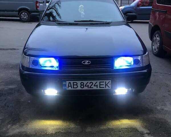 Черный ВАЗ 2112, объемом двигателя 1.6 л и пробегом 240 тыс. км за 3000 $, фото 1 на Automoto.ua