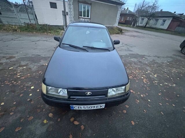 Черный ВАЗ 2112, объемом двигателя 1.6 л и пробегом 217 тыс. км за 1250 $, фото 1 на Automoto.ua