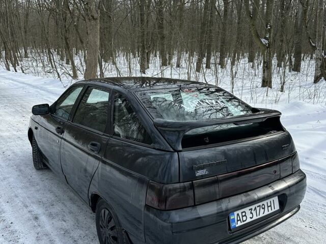 Черный ВАЗ 2112, объемом двигателя 1.6 л и пробегом 98 тыс. км за 1800 $, фото 1 на Automoto.ua