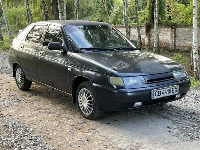 Черный ВАЗ 2112, объемом двигателя 1.6 л и пробегом 100 тыс. км за 1302 $, фото 1 на Automoto.ua