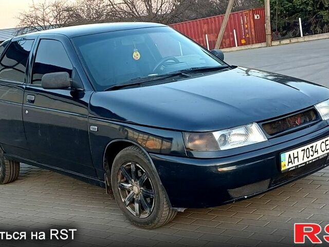 Черный ВАЗ 2112, объемом двигателя 1.6 л и пробегом 280 тыс. км за 1350 $, фото 1 на Automoto.ua