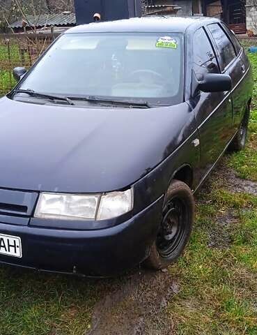Черный ВАЗ 2112, объемом двигателя 1.6 л и пробегом 160 тыс. км за 900 $, фото 1 на Automoto.ua